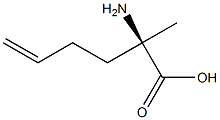(S)- 2-(3'-butenyl) alanine,,结构式