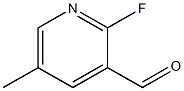2-Fluoro-5-Methyl-pyridine-3-carbaldehyde 结构式