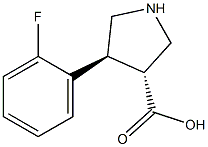 (+/-)-trans-4-(2-fluoro-phenyl)-pyrrolidine-3-carboxylic acid