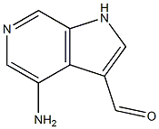 4-AMino-6-azaindole-3-carbaldehyde Structure