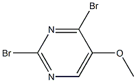 2,4-dibroMo-5-MethoxypyriMidine Structure