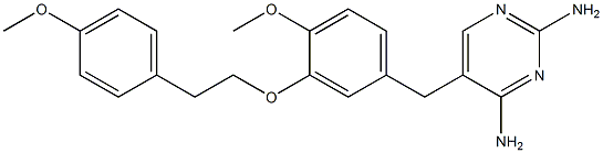 5-(3-(4-Methoxyphenethoxy)-4-Methoxybenzyl)pyriMidine-2,4-diaMine|