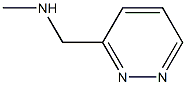 N-Methyl-1-(pyridazin-3-yl)MethanaMine 化学構造式