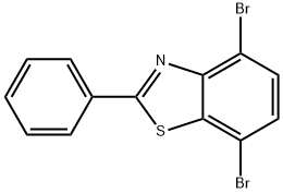 4,7-DibroMo-2-phenylbenzo[d]thiazole Struktur