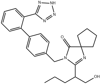 Irbesartan IMpurity 化学構造式