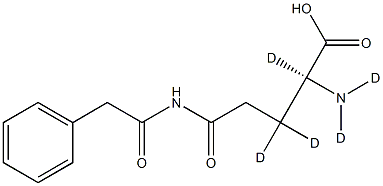 苯乙酰谷氨酰胺-D5