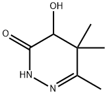 4-羟基-5,5,6-三甲基-4,5-二氢哒嗪-3(2H)-酮, 1161737-36-5, 结构式