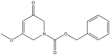 benzyl 3-Methoxy-5-oxo-5,6-dihydropyridine-1(2H)-carboxylate Structure