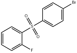 2-[(4-BroMophenyl)sulfonyl]fluorobenzene Struktur