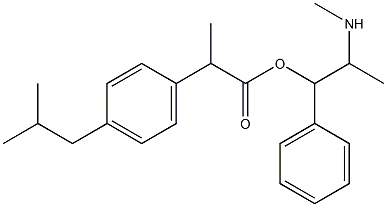 布洛芬伪麻黄碱酯