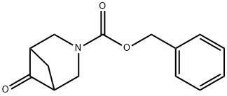 3-CBZ-6-氧亚基-3-氮杂二环[3.1.1]庚烷 结构式