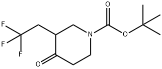 1638763-75-3 4-氧代-3-(2,2,2-三氟乙基)哌啶-1-甲酸叔丁酯