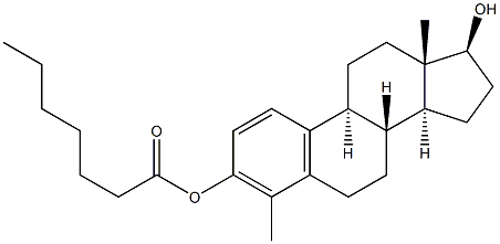 4-Methyl Estradiol Enanthate IMpurity Structure