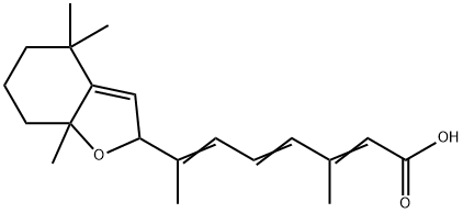 5,8-Epoxy-9-cis-Retinoic Acid Structure