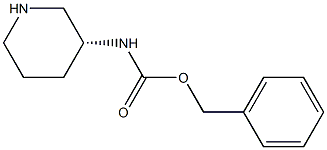 (R)-N-CBZ-3-哌啶胺,,结构式