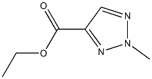 乙基 2-甲基-1,2,3-三氮唑-4-甲酸甲酯,,结构式