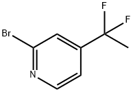 2-broMo-4-(1,1-difluoroethyl)pyridine,1419221-58-1,结构式