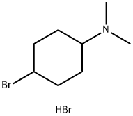 4-溴-N,N-二甲基环己胺氢溴酸盐 结构式