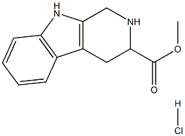 L-1,2,3,4-TetrahydronorharMan-3-carboxylic acid Methyl ester hydrochloride Structure