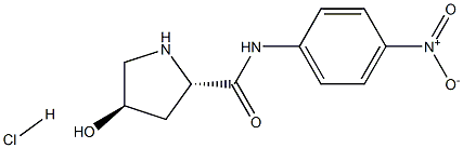 trans-L-4-Hydroxyproline 4-nitroanilide hydrochloride,213271-05-7,结构式