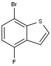 7-溴-4-氟苯并[B]噻吩,324768-96-9,结构式