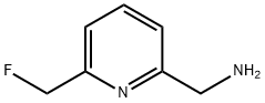 (6-(fluoroMethyl)pyridin-2-yl)MethanaMine 化学構造式