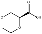 (S)-1,4-dioxane-2-carboxylic acid Struktur