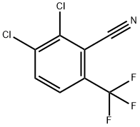 2,3-DICHLORO-6-(TRIFLUOROMETHYL)BENZONITRILE Struktur