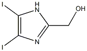 (4,5-diiodo-1H-iMidazol-2-yl)Methanol 化学構造式