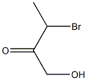 3-broMo-1-hydroxybutan-2-one,,结构式