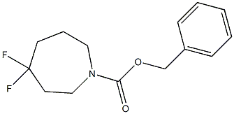 benzyl 4,4-difluoroazepane-1-carboxylate 结构式