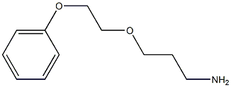 3-phenoxyethoxypropylaMine 化学構造式