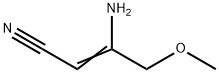 3-AMino-4-Methoxybut-2-enenitrile 化学構造式