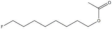 8-fluoro-1-octanol acetate Struktur
