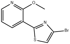 4-broMo-2-(2-Methoxypyridin-3-yl)thiazole|4-溴-2-(2-甲氧基吡啶-3-基)噻唑