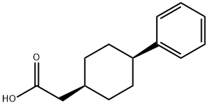 2-((1s,4s)-4-phenylcyclohexyl)acetic acid Struktur