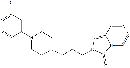 曲唑酮杂质E,,结构式