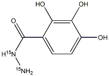 Trihydroxybenzyl hydrazide-15N2|TRIHYDROXYBENZYL HYDRAZIDE-15N2