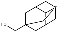 4-fluoro-1-hydroxyMethyl-adMantane Struktur