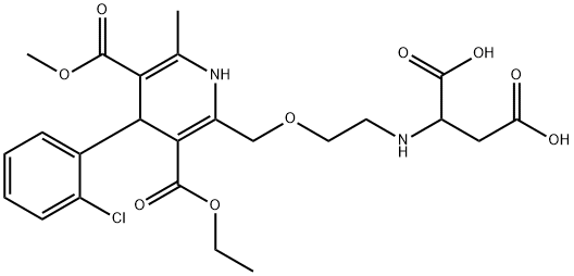 AMlodipine Aspartic Acid IMpurity 化学構造式