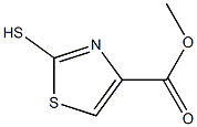 2-巯基-4-噻唑甲酸甲酯,,结构式