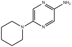 5-(piperidin-1-yl)pyrazin-2-aMine Structure