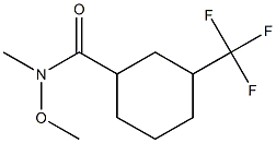 N-Methoxy-N-Methyl-3-(trifluoroMethyl)cyclohexanecarboxaMide|