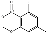 1-氟-3-甲氧基-5-甲基-2-硝基苯, 1631962-79-2, 结构式