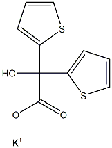 Di-2-thienylglycolic Acid PotassiuM Salt Structure