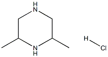 Z-2,6-diMethyl-piperazine hydrochloride,,结构式