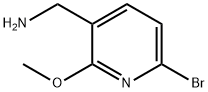 (6-BroMo-2-Methoxypyridin-3-yl)MethanaMine|(6-溴-2-甲基吡啶-3-基)甲胺