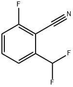 2-(二氟甲基)-6-氟苯甲腈,1261442-19-6,结构式