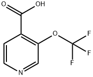 3-(三氟甲氧基)异烟酸 结构式