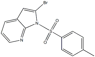 2-bromo-1-tosyl-1H-pyrrolo[2,3-b]pyridine Structure